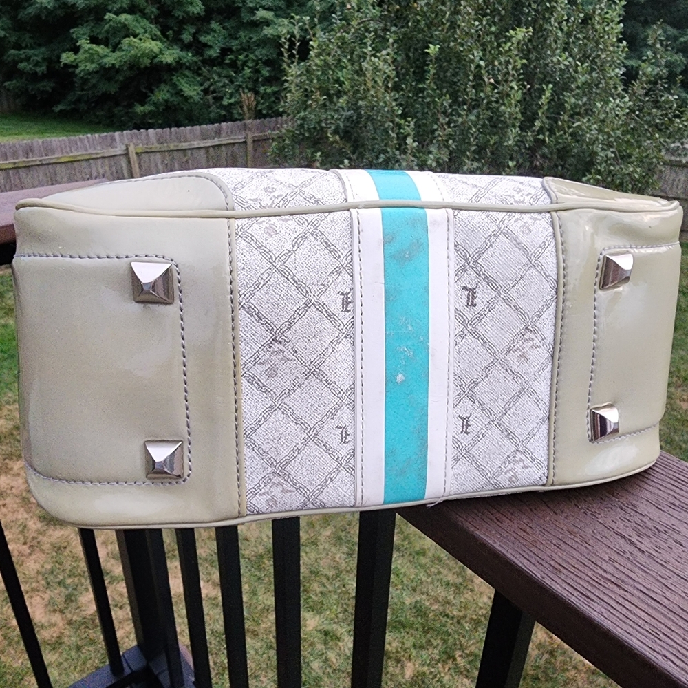 L.A.M.B. Commodore Satchel In Shadow Print - image 4